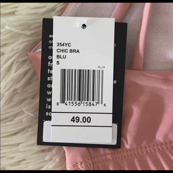 Pink Onzie Chic Sports Bra - Picture 4 of 4